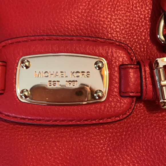 Red Michael Kors bag - Picture 2 of 6